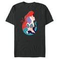 thumbnail image 1 of Disney The Little Mermaid Ariel and Ursula - Short Sleeve Blended T-Shirt for Adults - Customized-Dark Heather, 1 of 5
