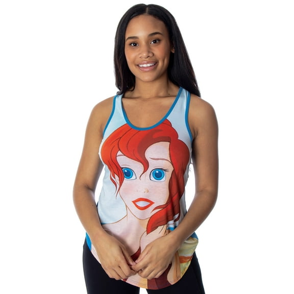 Disney The Little Mermaid Beautiful Ariel Racerback Tank Top