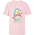 thumbnail image 1 of Disney The Little Mermaid Chill All Day - Short Sleeve T-Shirt for Kids - Customized-Soft Pink, 1 of 5