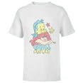 thumbnail image 1 of Disney The Little Mermaid Chill All Day - Short Sleeve T-Shirt for Kids - Customized-White, 1 of 5