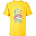 thumbnail image 1 of Disney The Little Mermaid Chill All Day - Short Sleeve T-Shirt for Kids - Customized-Yellow, 1 of 5