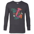 thumbnail image 1 of Disney The Little Mermaid Fan Club Ariel and Friends - Long Sleeve T-Shirt for Men - Customized-Charcoal Heather, 1 of 5