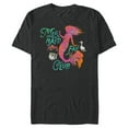 thumbnail image 1 of Disney The Little Mermaid Fan Club Ariel and Friends - Short Sleeve Blended T-Shirt for Adults - Customized-Dark Heather, 1 of 5