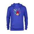 thumbnail image 1 of Disney The Little Mermaid Friends Are Sea-Sational Valentine - Pullover Hoodie for Adults - Customized-Royal, 1 of 5