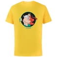 thumbnail image 1 of Disney The Little Mermaid King Triton & Ariel Father’s Day - Short Sleeve Cotton T-Shirt for Adults - Customized-Yellow, 1 of 5