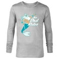 thumbnail image 1 of Disney The Little Mermaid King Triton Dad Men's - Long Sleeve T-Shirt for Men - Customized-Athletic Heather, 1 of 5