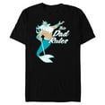 thumbnail image 1 of Disney The Little Mermaid King Triton Dad Men's - Short Sleeve Blended T-Shirt for Adults - Customized-Black, 1 of 5