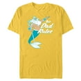thumbnail image 1 of Disney The Little Mermaid King Triton Dad Men's - Short Sleeve Blended T-Shirt for Adults - Customized-Yellow, 1 of 5