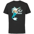 thumbnail image 1 of Disney The Little Mermaid King Triton Dad Men's - Short Sleeve Cotton T-Shirt for Adults - Customized-Black, 1 of 5