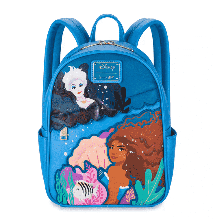 【Lounge Fly】The Little Mermaid Live Action Mini Backpack Disney The Little Mermaid Live Action Film Loungefly Mini