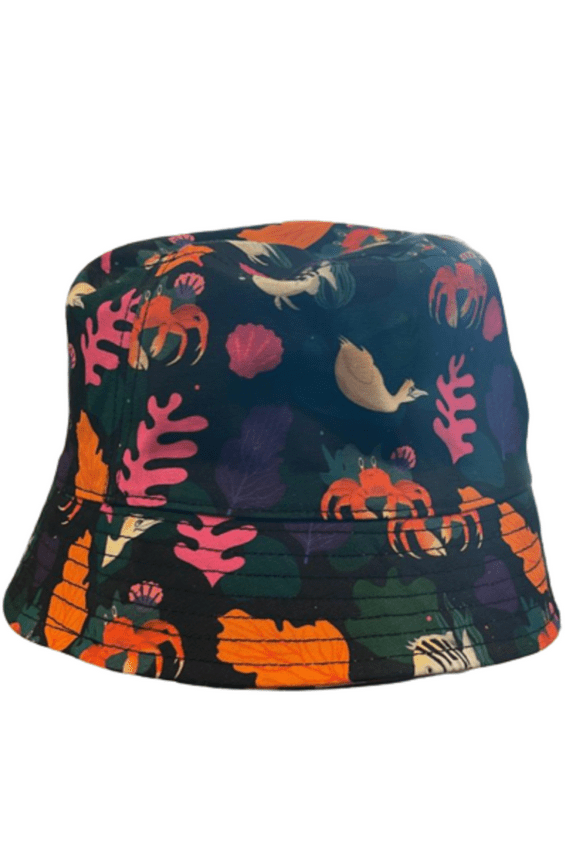 The Little Mermaid Live Action Reversible Bucket Hat for Adults New w Tag