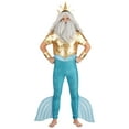 thumbnail image 1 of Disney The Little Mermaid Men's King Triton Costume, 1 of 15