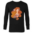 thumbnail image 1 of Disney The Little Mermaid Princess Ariel Wave Maker - Long Sleeve T-Shirt for Men - Customized-Black, 1 of 5