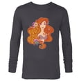 thumbnail image 1 of Disney The Little Mermaid Princess Ariel Wave Maker - Long Sleeve T-Shirt for Men - Customized-Charcoal Heather, 1 of 5
