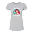 thumbnail image 1 of Disney The Little Mermaid - Really Good For Doing Hair - Juniors Fitted Graphic T-Shirt, 1 of 5
