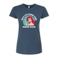 thumbnail image 1 of Disney The Little Mermaid - Really Good For Doing Hair - Juniors Fitted Graphic T-Shirt, 1 of 5