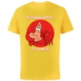 thumbnail image 1 of Disney The Little Mermaid Sebastian The Human World T-Shirt - Short Sleeve Cotton T-Shirt for Adults - Customized-Yellow, 1 of 5