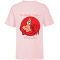thumbnail image 1 of Disney The Little Mermaid Sebastian The Human World T-Shirt - Short Sleeve T-Shirt for Kids - Customized-Soft Pink, 1 of 5