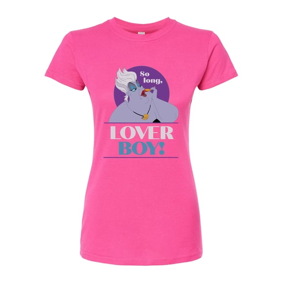 Disney The Little Mermaid - So Long Lover Boy! Ursula - Juniors Fitted Graphic T-Shirt