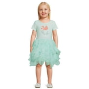 DISNEY BEAUTY & BEAST Disney Belle Toddler Girl Short Sleeve Tutu Dress, Sizes 12M-5T