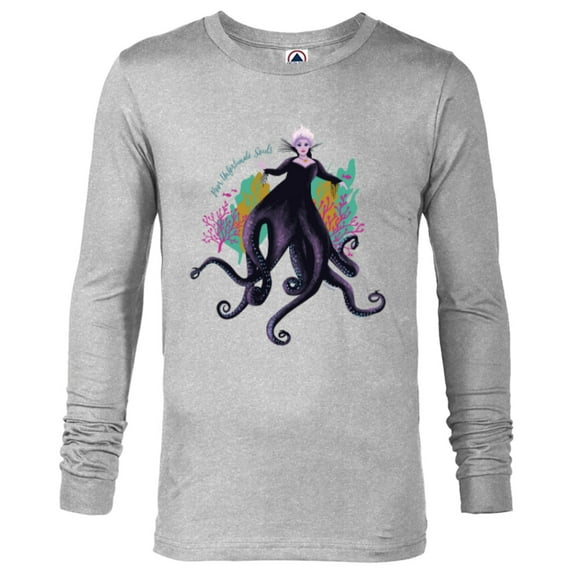 Disney The Little Mermaid Ursula Unfortunate Souls - Long Sleeve T-Shirt for Men - Customized-Athletic Heather
