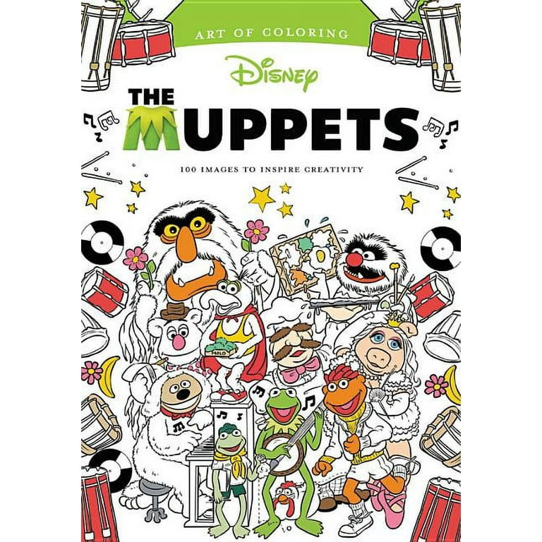 ジムヘンソンMUPPETS COLORING BOOK Disney The Muppets - Walmart.com