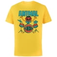 thumbnail image 1 of Disney The Muppets Animal Dr Teeth & Electric Mayhem Vintage - Short Sleeve Cotton T-Shirt for Adults - Customized-Yellow, 1 of 5