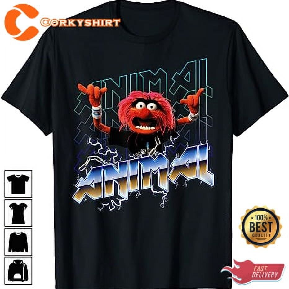 Disney The Muppets Animal Rock Portrait T shirt Walmart disney-the-muppets-animal-rock-portrait-t-shirt-walmart