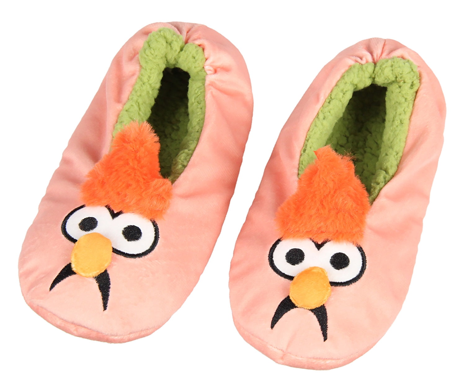 Disney The Muppets Beaker Slippers 3D Embroidered Slipper Socks NoSlip