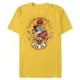 thumbnail image 1 of Disney The Muppets Dr Teeth & Electric Mayhem Keyboard Band - Short Sleeve Blended T-Shirt for Adults - Customized-Yellow, 1 of 5