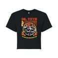 thumbnail image 1 of Disney The Muppets - Dr. Teeth: Long & Winded Tour - Juniors Cropped Cotton Blend T-Shirt, 1 of 5