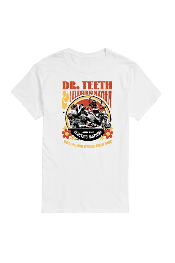 The Muppets - Dr. Teeth: Long & Winded Tour - Men's Short Sleeve Graphic T-Shirt
