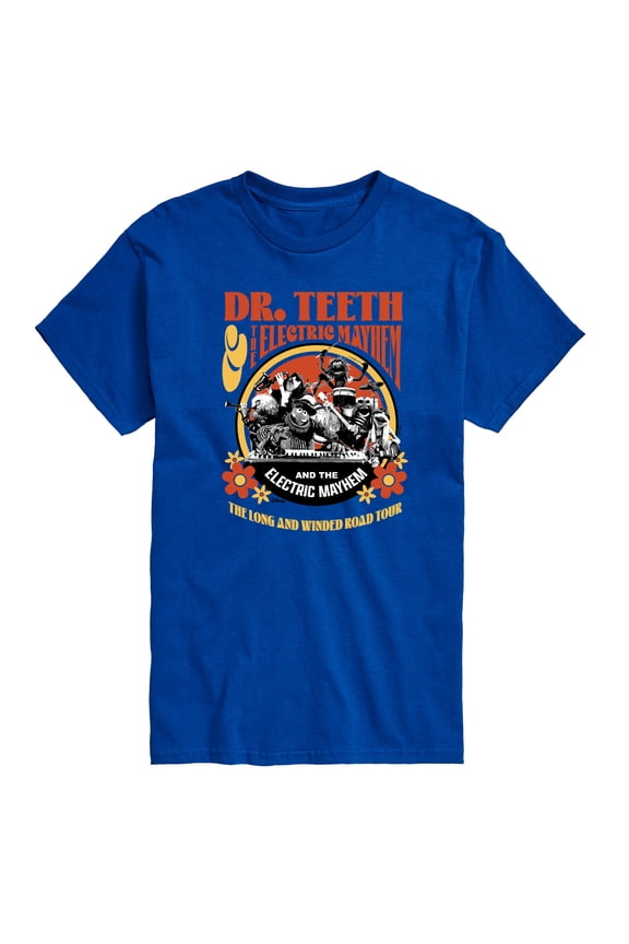 The Muppets - Dr. Teeth: Long & Winded Tour - Men's Short Sleeve Graphic T-Shirt