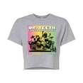 thumbnail image 1 of Disney The Muppets - Dr. Teeth & The Electric Mayhem Band - Juniors Cropped Cotton Blend T-Shirt, 1 of 5