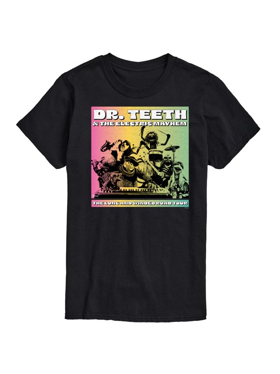 - Dr. Teeth and The Electric Mayhem Music Band Tour Men's Short Sleeve Graphic T-Shirt