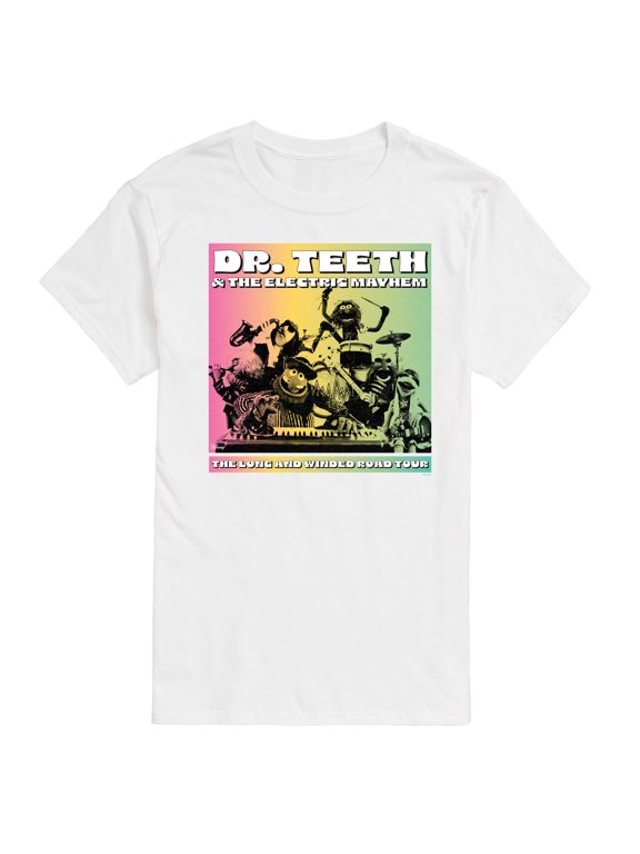 - Dr. Teeth and The Electric Mayhem Music Band Tour Men's Short Sleeve Graphic T-Shirt