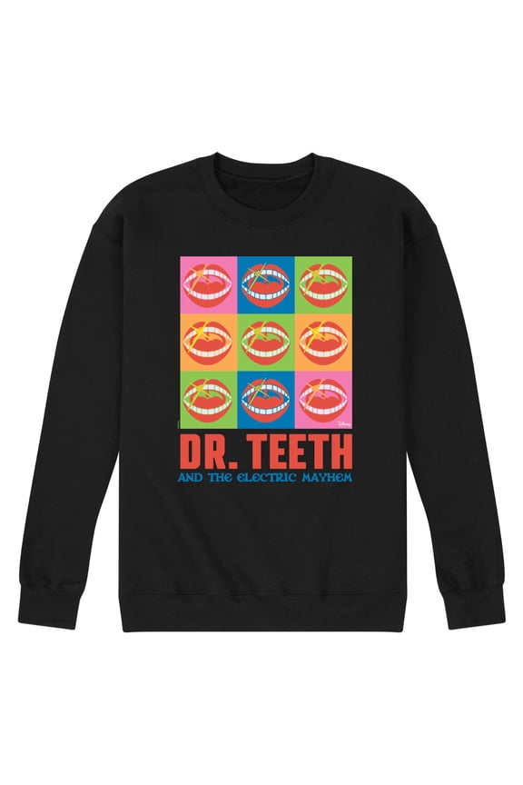 The Muppets - Dr. Teeth & The Electric Mayhem Tour - Men's Crew Neck Fleece Pullover