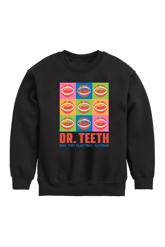The Muppets - Dr. Teeth & The Electric Mayhem Tour - Youth Crewneck Fleece Sweatshirt