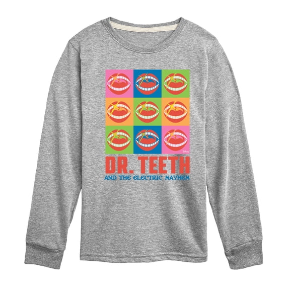 Disney The Muppets - Dr. Teeth & The Electric Mayhem Tour - Youth Long Sleeve Graphic T-Shirt
