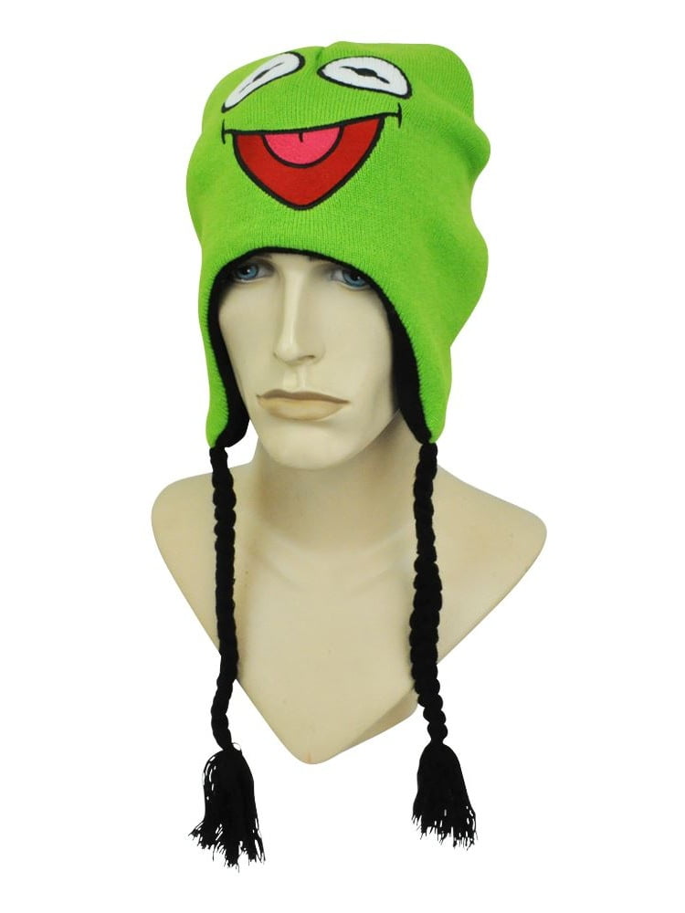 Kermit the frog beanie top