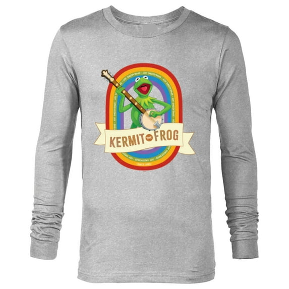 Disney The Muppets Kermit the Frog Spreading Joy Since 1955 - Long Sleeve T-Shirt for Men - Customized-Athletic Heather