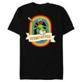 thumbnail image 1 of Disney The Muppets Kermit the Frog Spreading Joy Since 1955 - Short Sleeve Blended T-Shirt for Adults - Customized-Black, 1 of 5