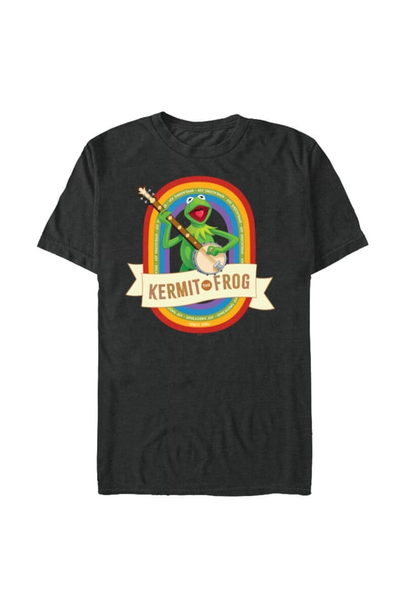 Disney The Muppets Kermit the Frog Spreading Joy Since 1955 - Short Sleeve Blended T-Shirt for Adults - Customized-Dark Heather