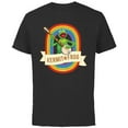 thumbnail image 1 of Disney The Muppets Kermit the Frog Spreading Joy Since 1955 - Short Sleeve Cotton T-Shirt for Adults - Customized-Black, 1 of 5