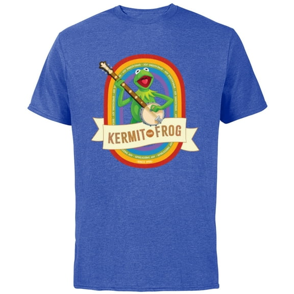 Disney The Muppets Kermit the Frog Spreading Joy Since 1955 - Short Sleeve Cotton T-Shirt for Adults - Customized-Royal Heather