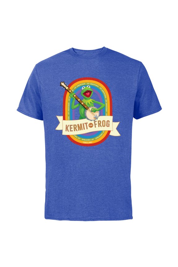 Disney The Muppets Kermit the Frog Spreading Joy Since 1955 - Short Sleeve Cotton T-Shirt for Adults - Customized-Royal Heather