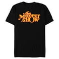 thumbnail image 1 of Disney The Muppets Official The Muppet Show Logo Orange - Short Sleeve Blended T-Shirt for Adults - Customized-Black, 1 of 5