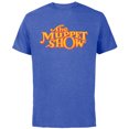 thumbnail image 1 of Disney The Muppets Official The Muppet Show Logo Orange - Short Sleeve Cotton T-Shirt for Adults - Customized-Royal Heather, 1 of 5