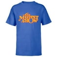 thumbnail image 1 of Disney The Muppets Official The Muppet Show Logo Orange - Short Sleeve T-Shirt for Kids - Customized-Royal, 1 of 5