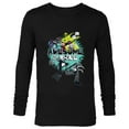 thumbnail image 1 of Disney The Nightmare Before Christmas Awesome to the Bone - Long Sleeve T-Shirt for Men – Customized-Black, 1 of 5